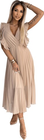 amorubi.com Dress in Beige: front
