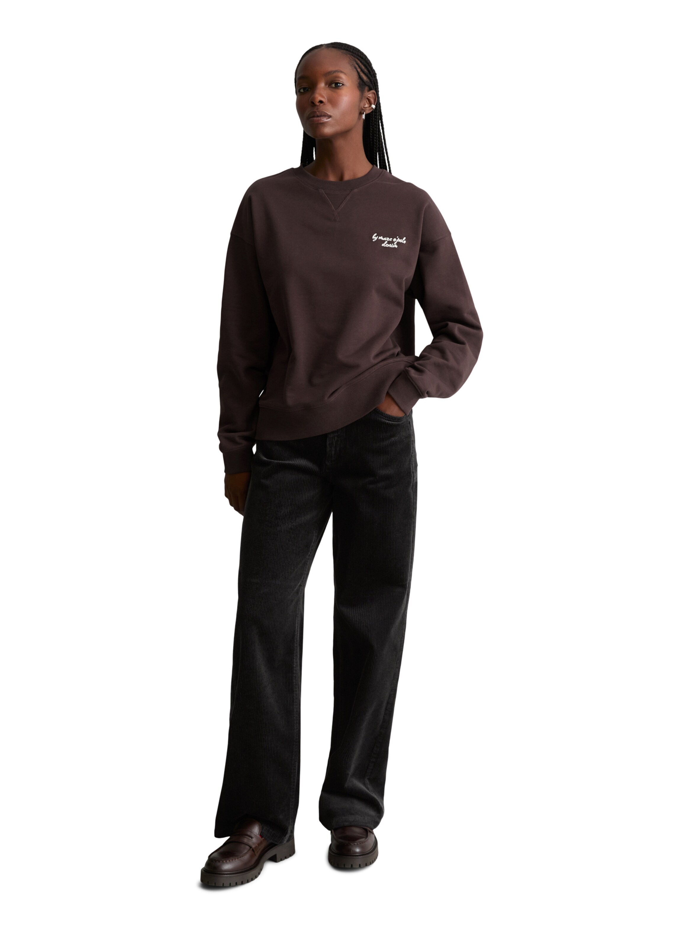 Marc O'Polo DENIM Sweatshirt in Braun