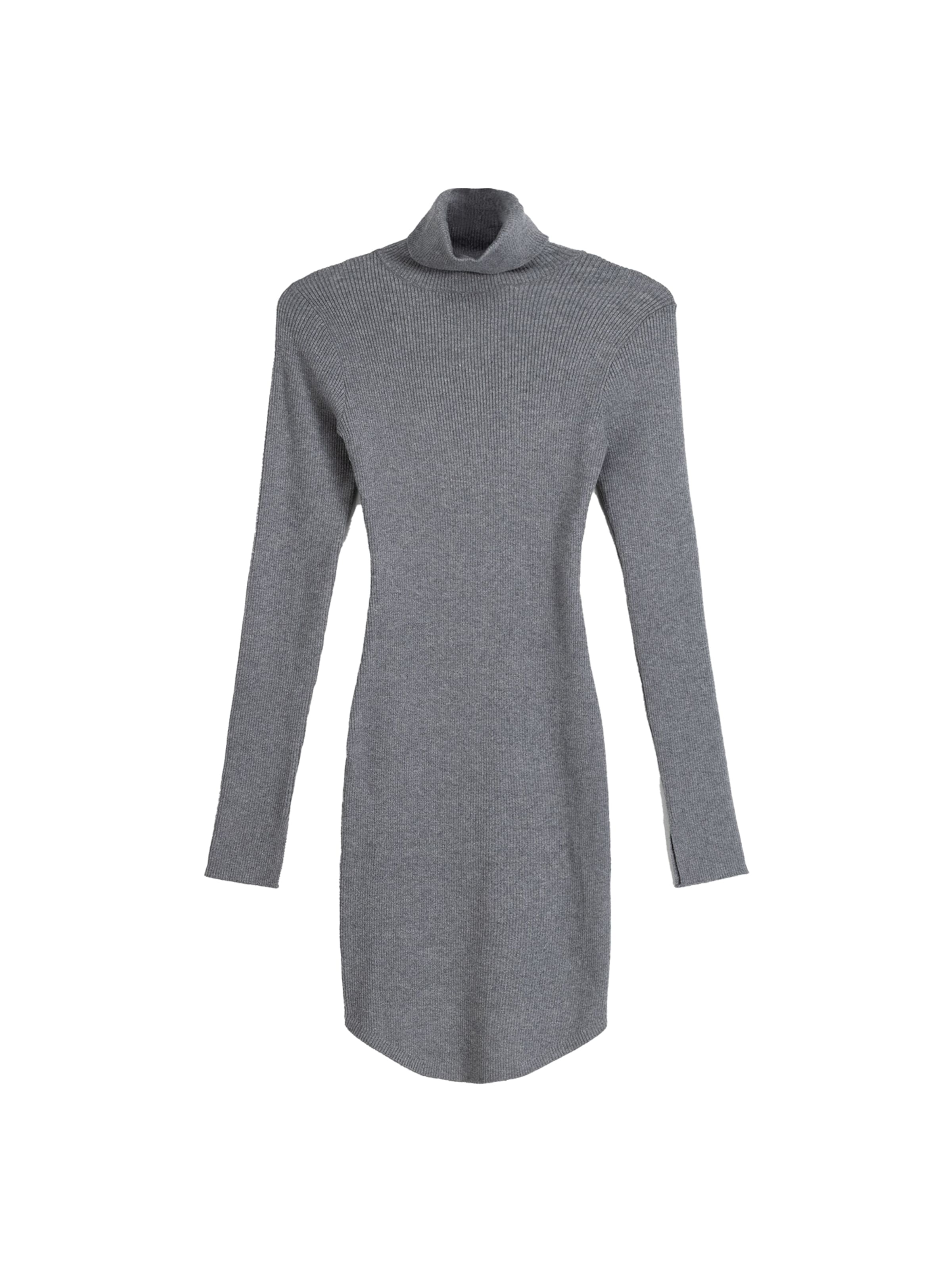 Abito di Bershka in grigio: frontale