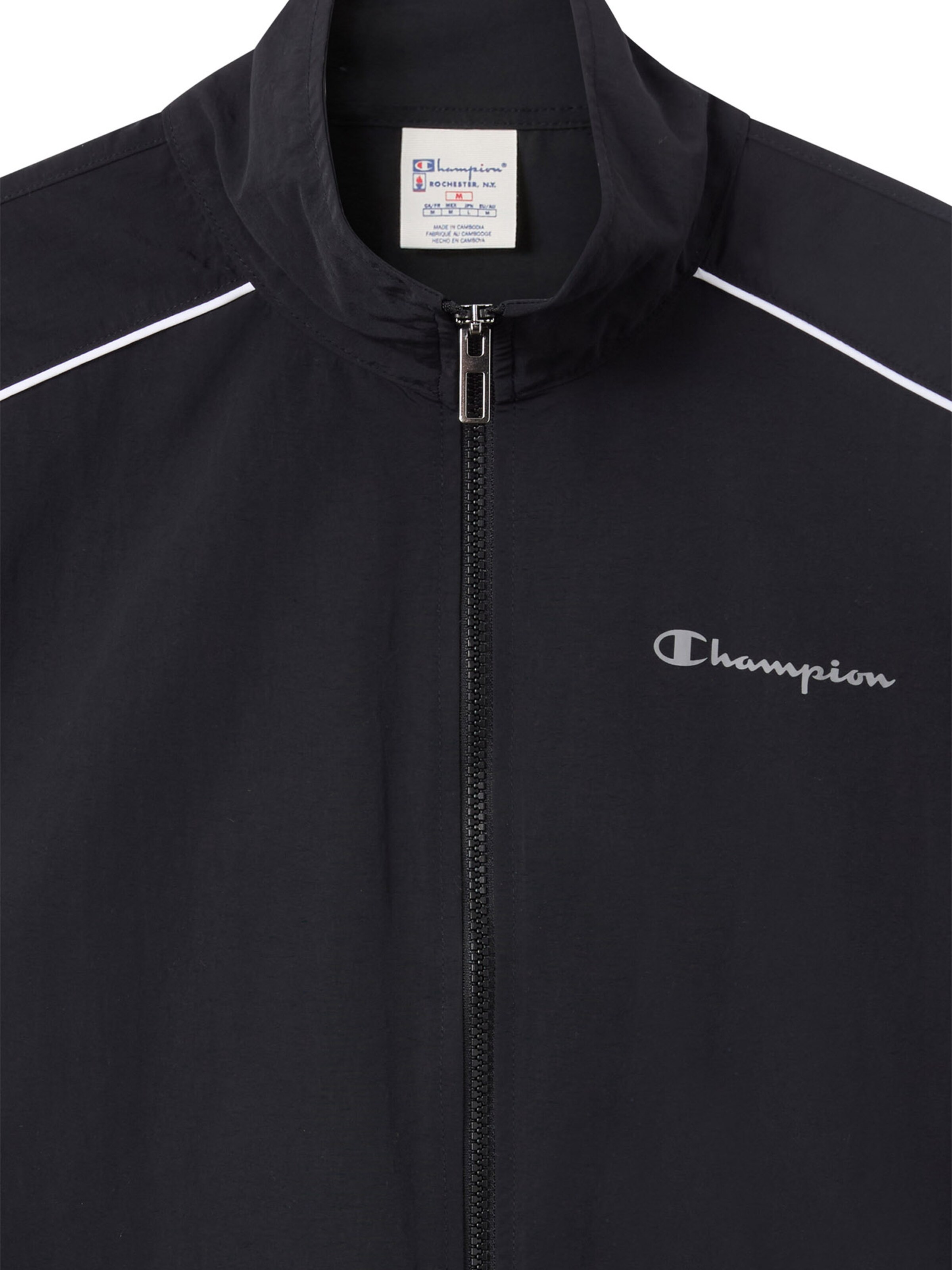 Champion Authentic Athletic Apparel Кофта на молнии в Черный