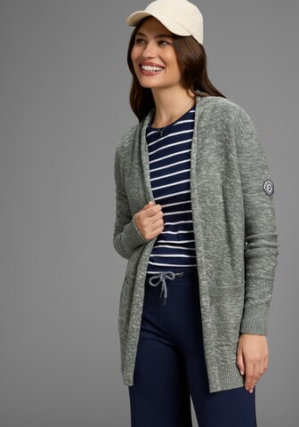 KangaROOS Knit Cardigan in Grey: front