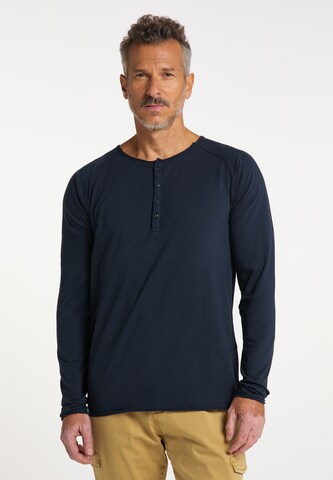 DreiMaster Vintage Shirt in Blauw: voorkant