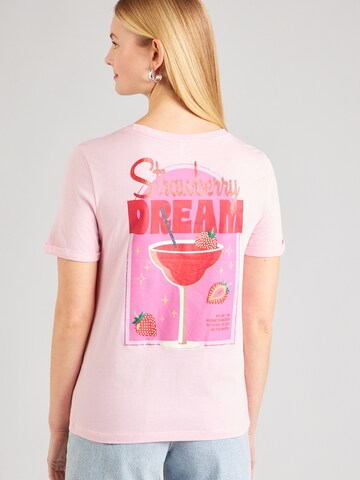 ONLY Shirt 'ONLKITA' in Roze: voorkant