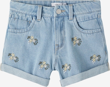 NAME IT Regular Jeans 'Bella' in Blauw: voorkant