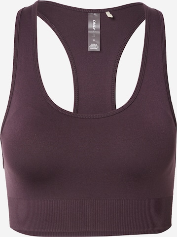Soutien-gorge de sport 'DAISY' ONLY PLAY en violet : devant