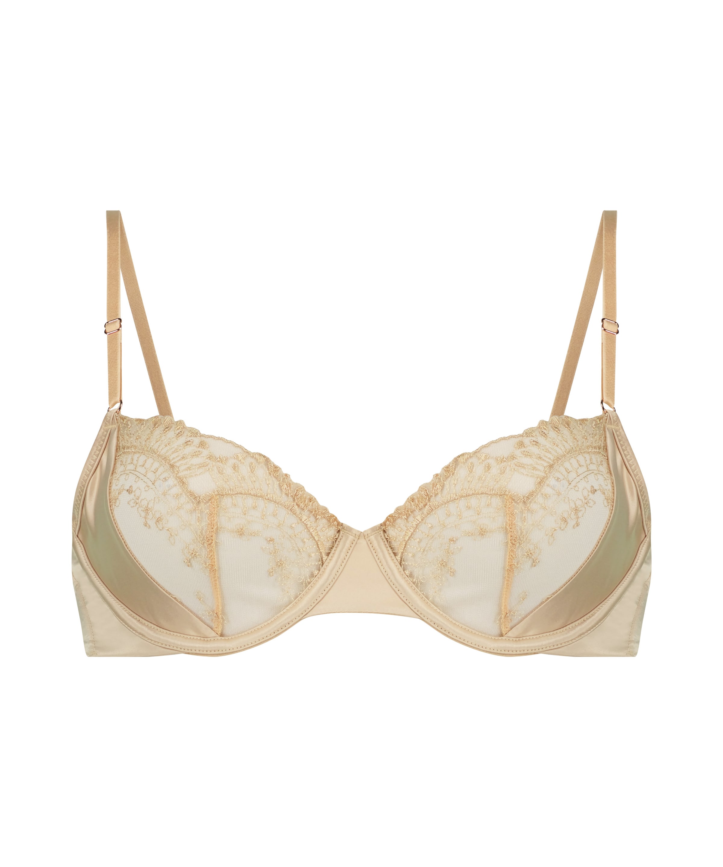 Hunkemöller T-shirt Bra 'Stella' in Yellow: front
