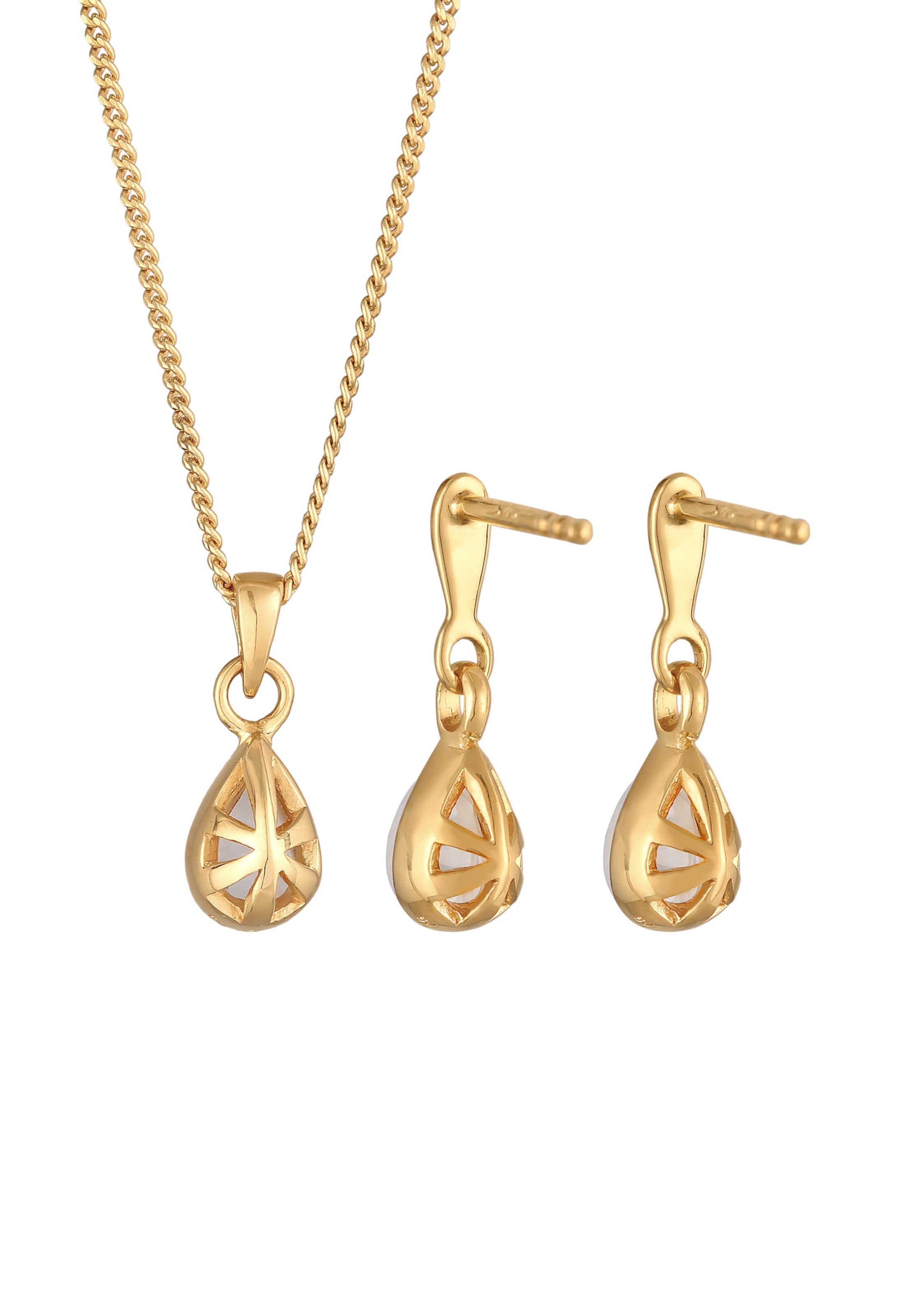 ELLI PREMIUM Sieraden set in Goud