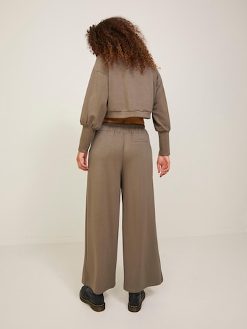 JJXX Wide leg Pants 'Neva' in Brown