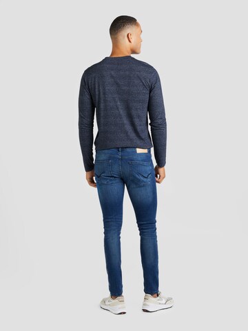 Only & Sons Скинни Джинсы в Синий