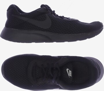 NIKE Sneakers & Trainers in 40,5 in Black: front