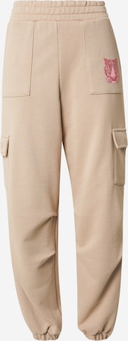 miss goodlife Tapered Gargohousut värissä beige: etupuoli