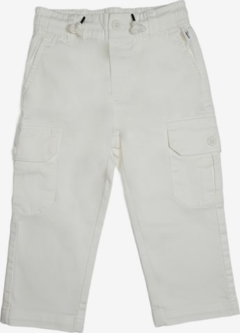 Jeckerson Regular Trousers 'Pantalone bianco per neonato' in White: front