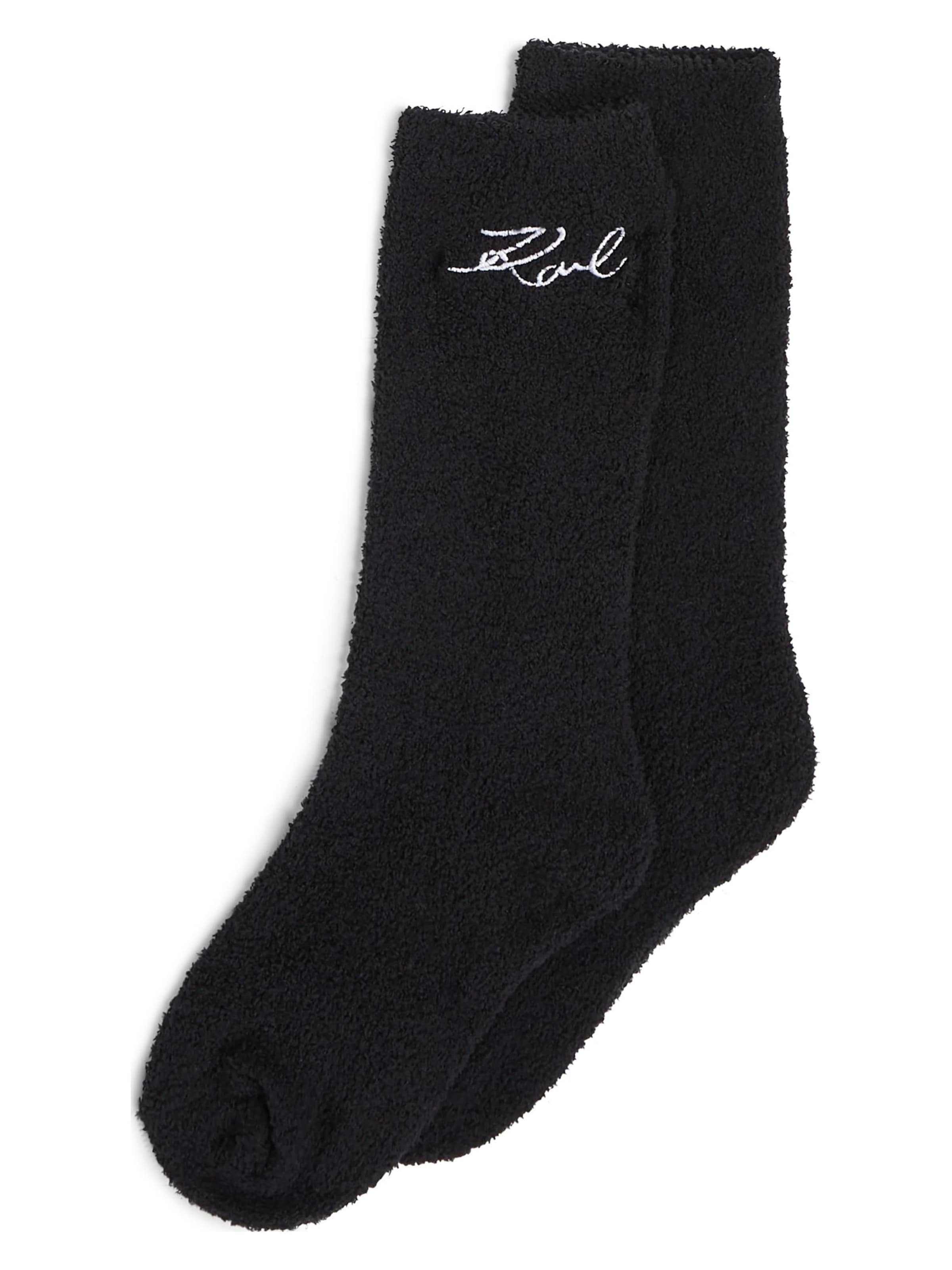 Karl Lagerfeld Sokid, värv must: eest vaates