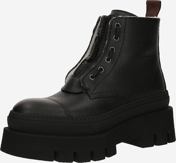 Bottines à lacets Copenhagen Studios en noir : devant