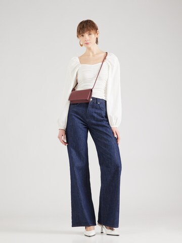 Camicia da donna 'Malysia' di PIECES in bianco
