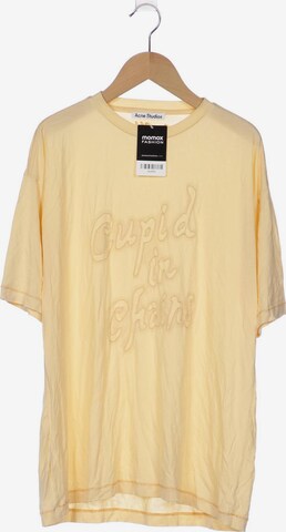 Acne Studios Top & Shirt in XL in Yellow: front