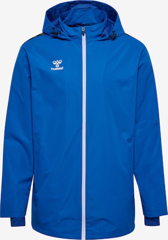 Veste de sport Hummel en bleu : devant