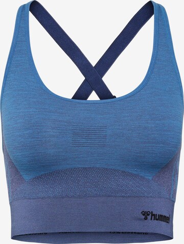 Hummel Sporttop in Blauw: voorkant