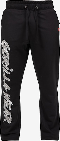 Gorilla Wear Hose 'Wilton' in Schwarz: Vorderseite