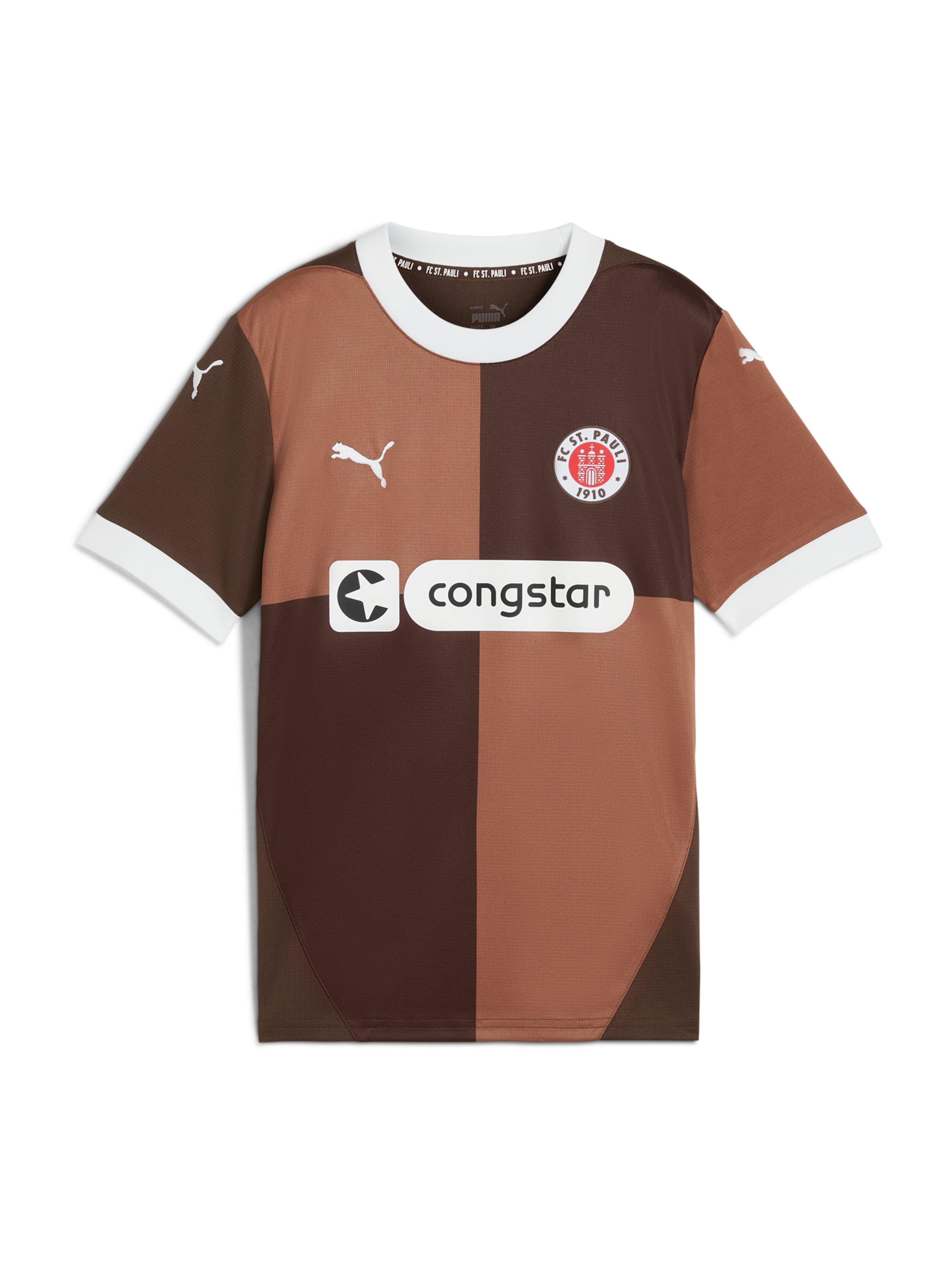 PUMA Trikot 'FC St. Pauli 24/25' in Braun: Vorderseite