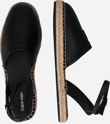 Calvin Klein Espadrillo värissä musta