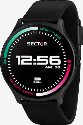 SECTOR Digital watch in Black: front
