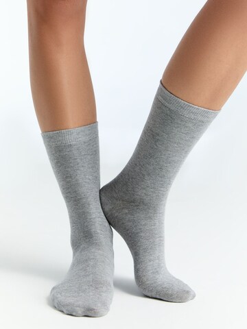 Albero Natur Socks 'Classic' in Grey