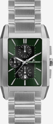 Jacques Lemans Analog Watch in Silver: front