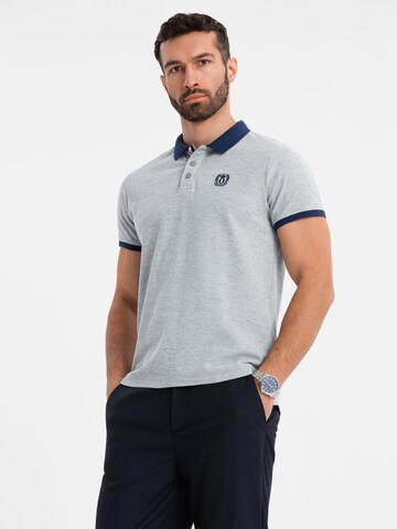 Ombre Shirt in Grey: front