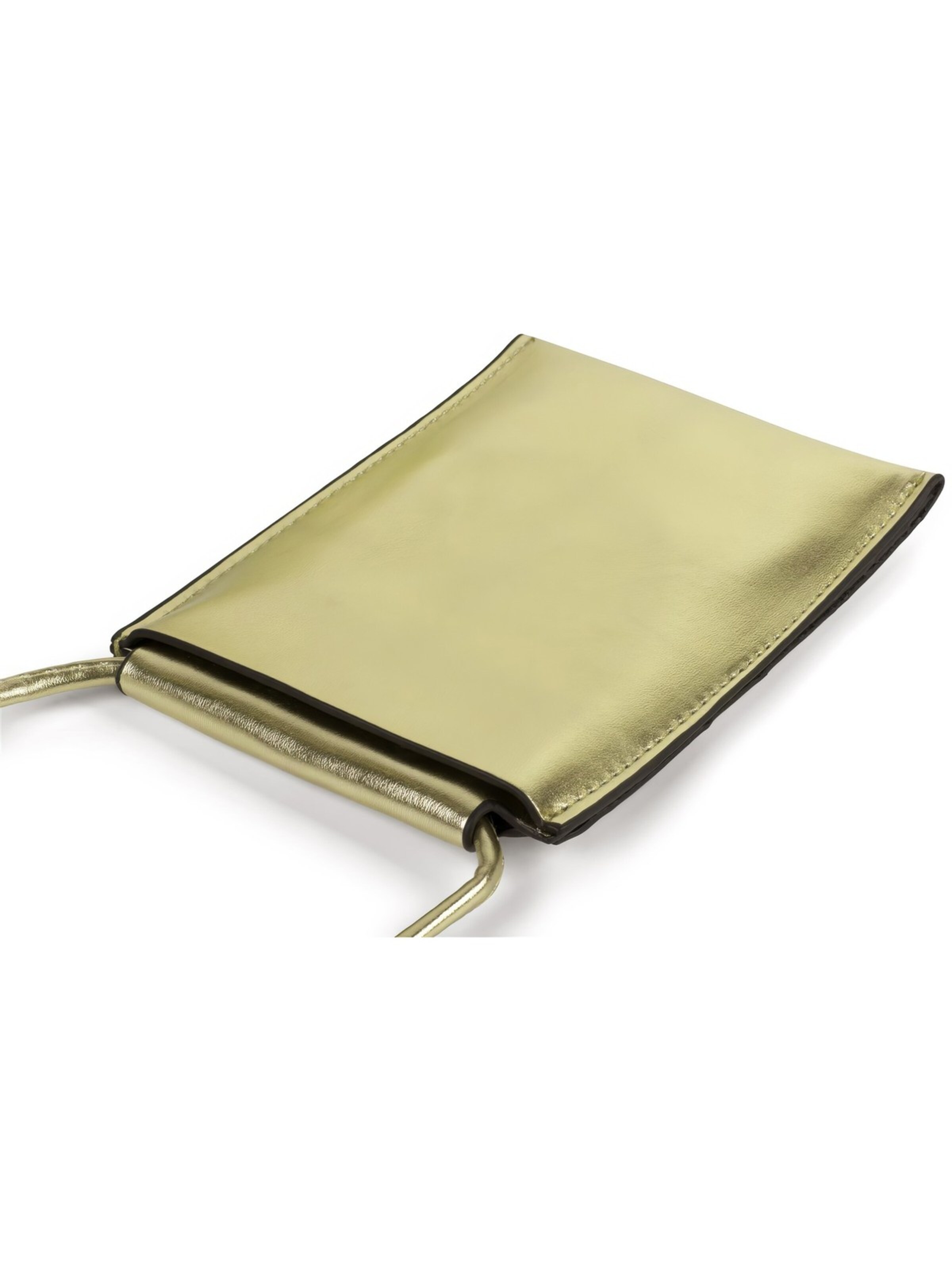 styleBREAKER Umhängetasche 'Handy Umhängetasche Metallic'‌‌ in Gold
