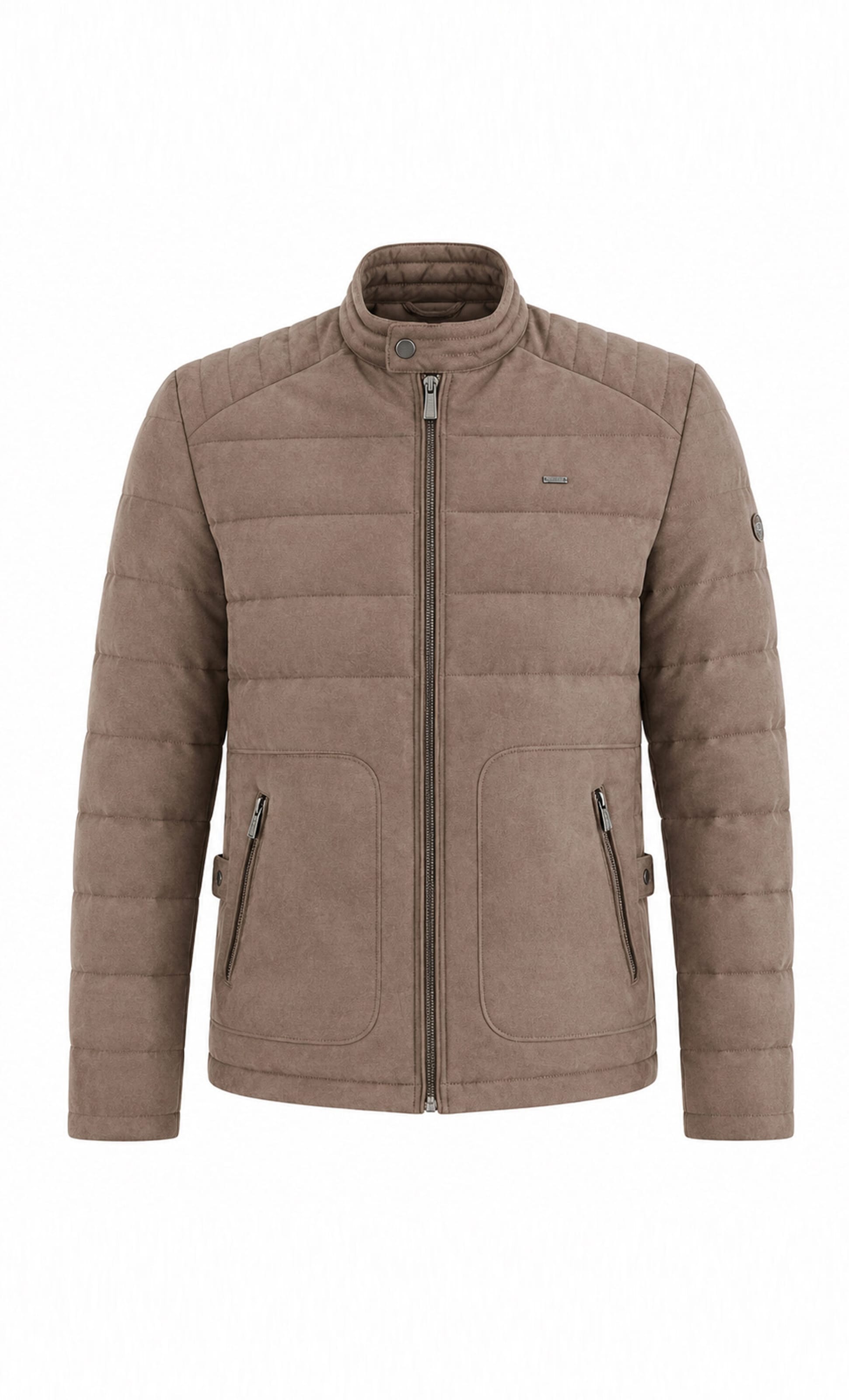 PIERRE CARDIN Between-Season Jacket in Brown: front