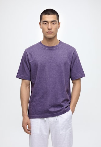 T-Shirt Abercrombie & Fitch en violet : devant
