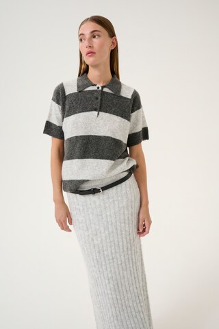 KAREN BY SIMONSEN Sweater 'Noabelle' in Grey: front
