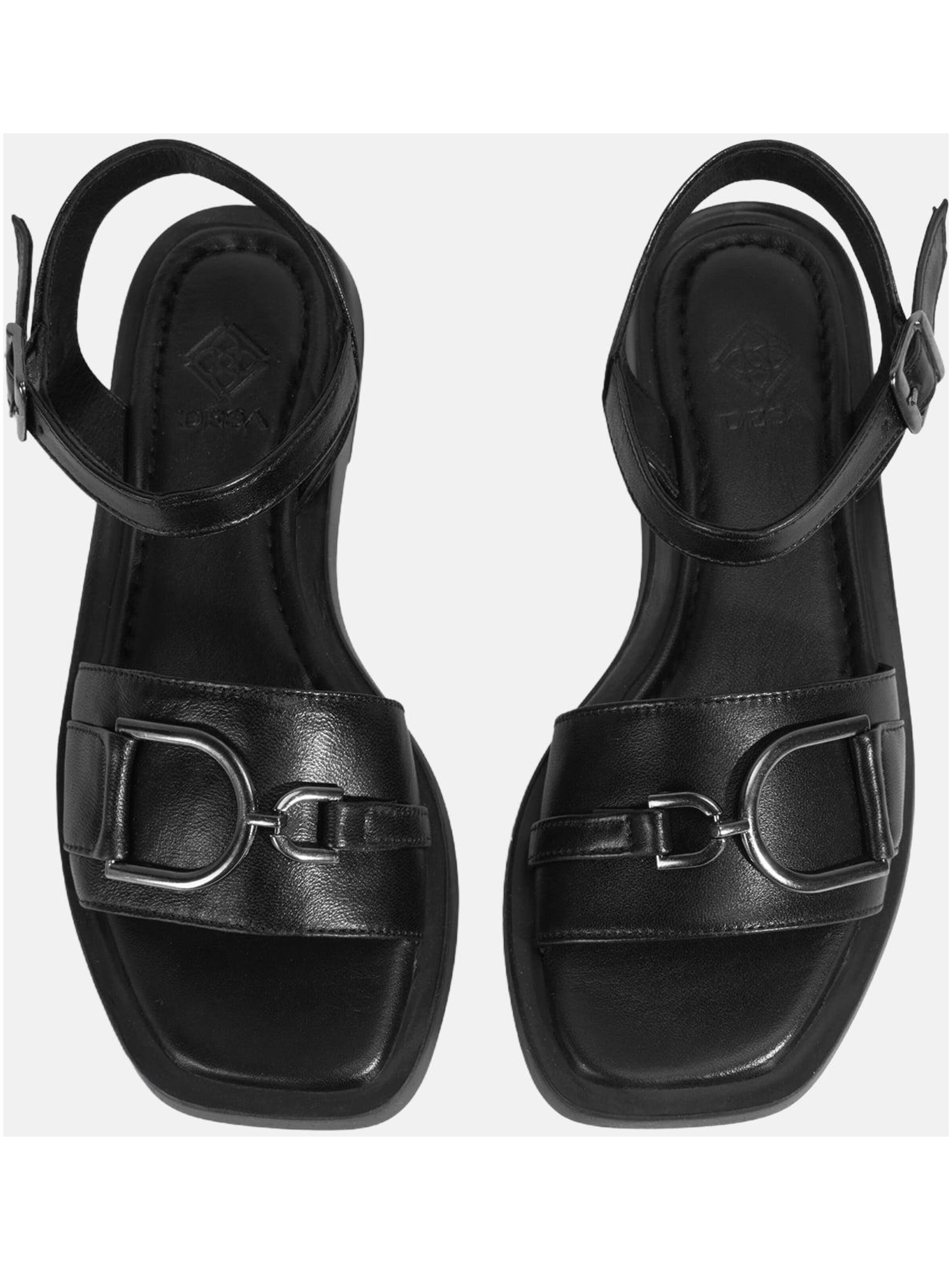 Desa Sandals in Black