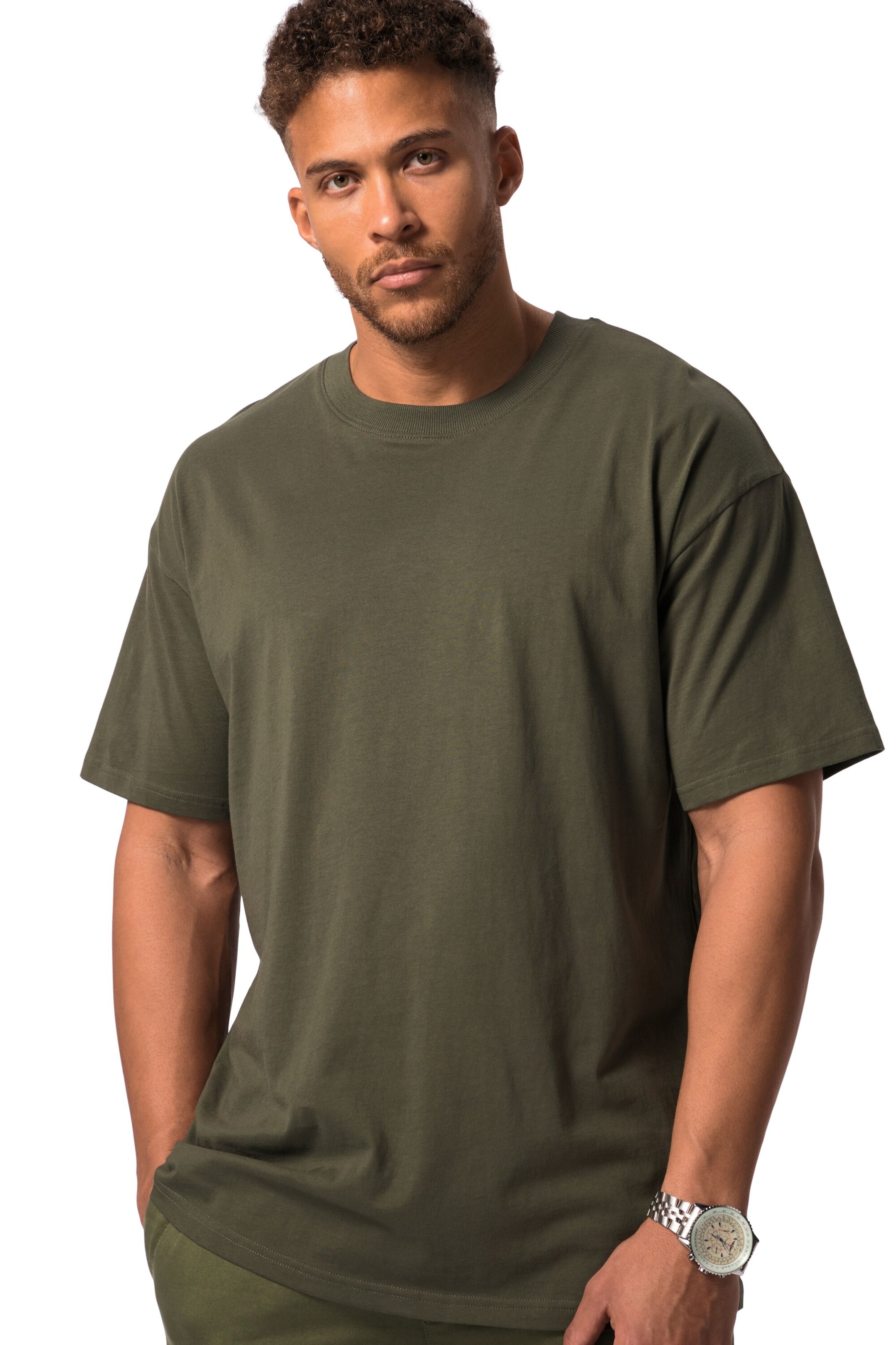 STHUGE Shirt in Green: front