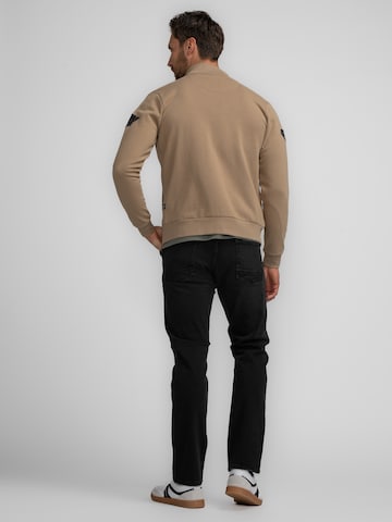 Petrol Industries Sweatjacke 'Steese' in Beige