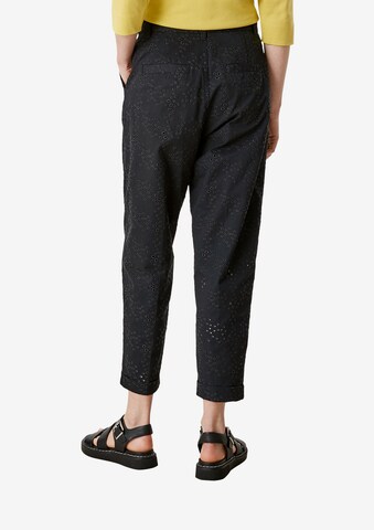 s.Oliver Regular Pleat-Front Pants in Blue