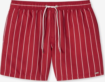 Shorts de bain 'Mesh Summer' SCHIESSER en rouge : devant