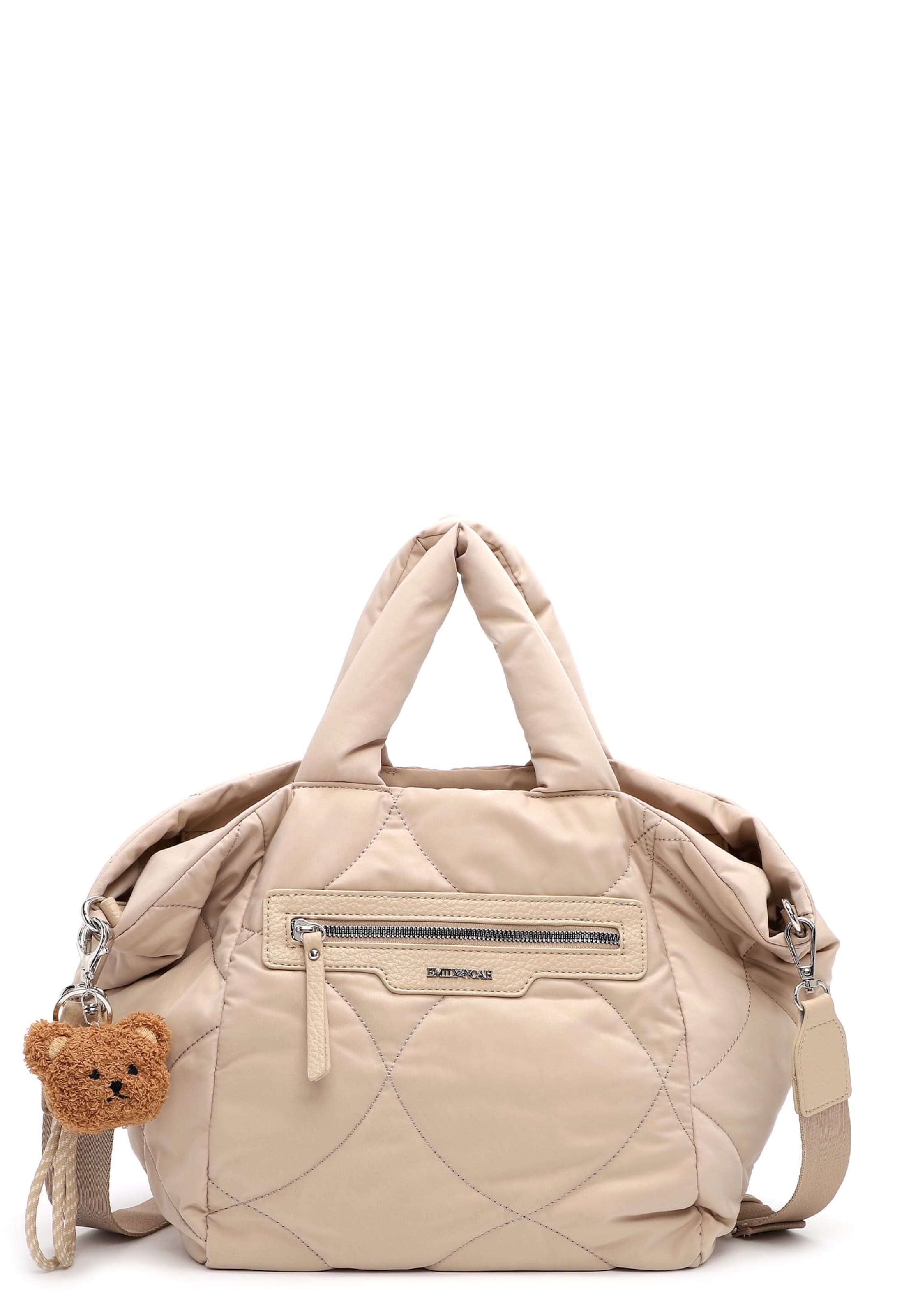 Emily & Noah Handtasche 'Lonie' in Beige: Vorderseite
