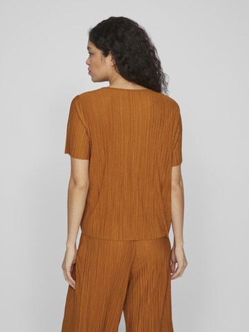 VILA Blouse 'VIPlisa' in Bruin