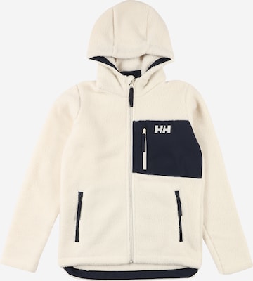 Veste en polaire fonctionnelle 'CHAMP' HELLY HANSEN en beige : devant