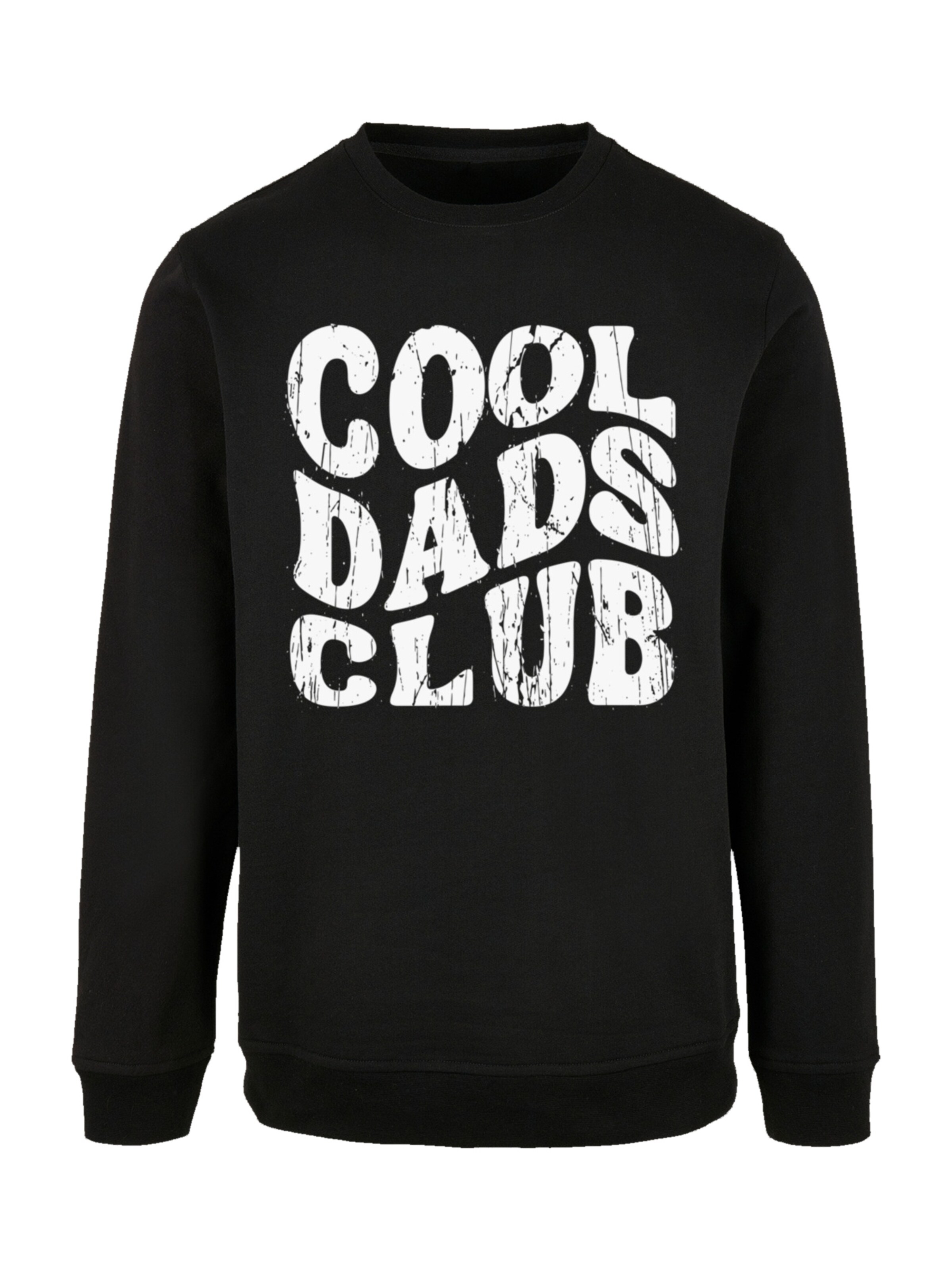 F4NT4STIC Sweatshirt 'Cool Dads Club' in Black: front