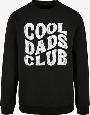 F4NT4STIC Sweatshirt 'Cool Dads Club' in Black: front