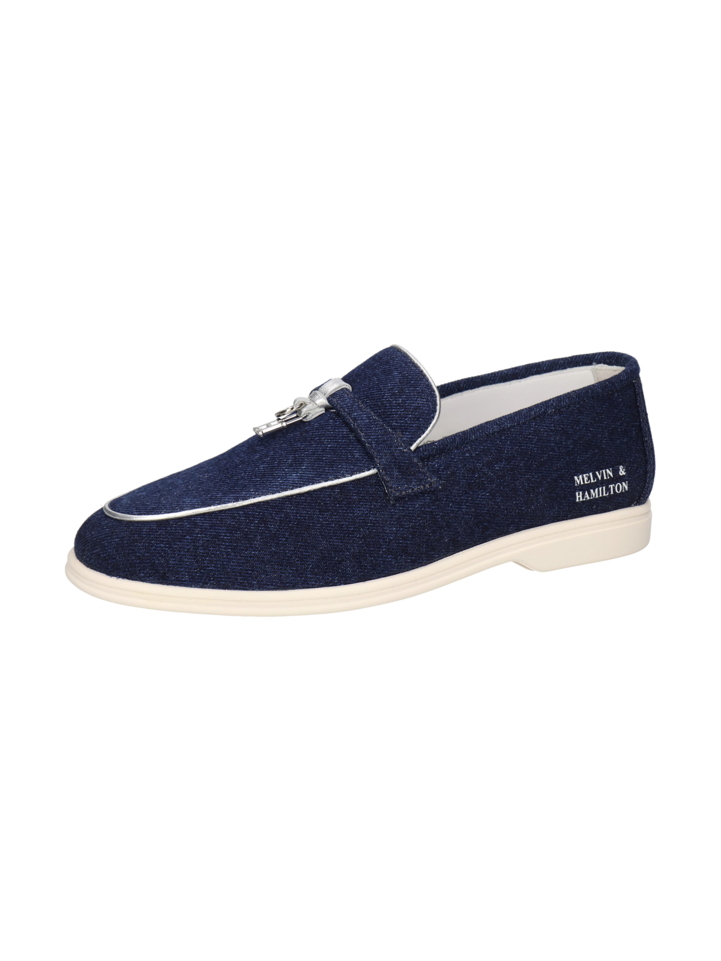 MELVIN & HAMILTON Mokassin 'Adley 24'‌‌‌‌‌‌‌‌‌‌ in Blau: Vorderseite