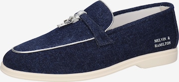MELVIN & HAMILTON Mokassin 'Adley 24' in Blau: Vorderseite