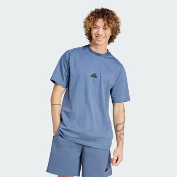 T-Shirt fonctionnel 'Z.N.E.' ADIDAS SPORTSWEAR en bleu : devant