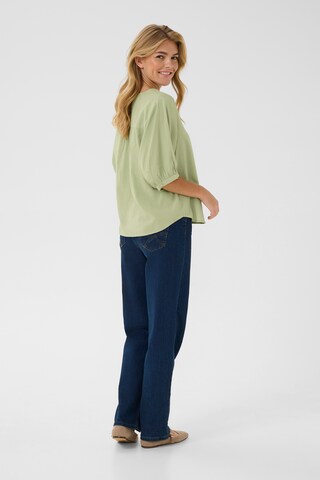 Camicia da donna di Cream in verde