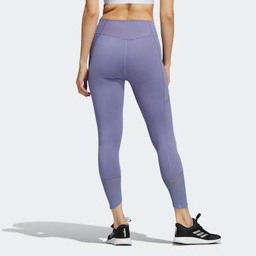 ADIDAS SPORTSWEAR Skinny Workout Pants in Purple