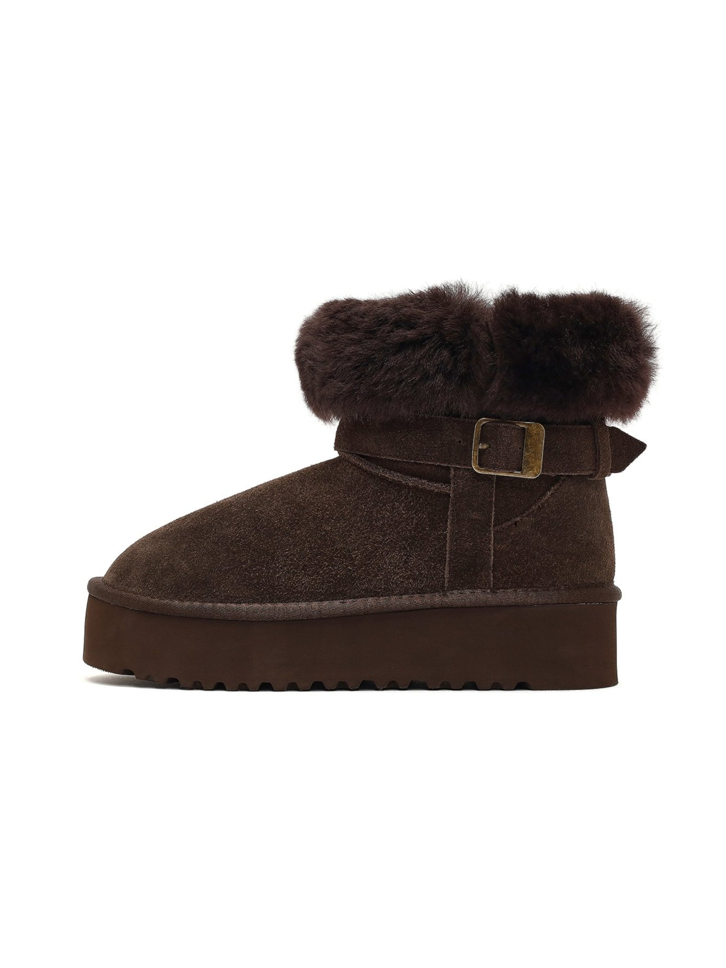 Boots Derimod en marron : devant