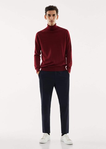 MANGO MAN Pullover 'Willyt' in Rot